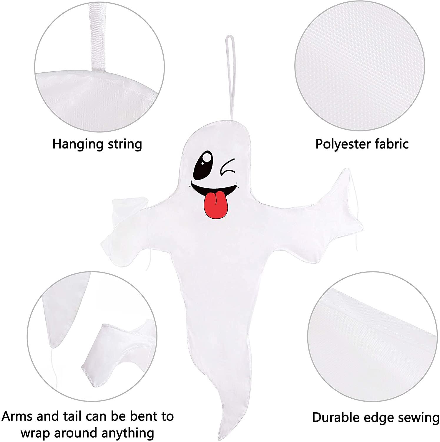 Halloween Ghost Hanging Decoration Outdoor Decor - Hallowmas Tree Hugger Friendly Spooky Party Supplies - Decotree.co Online Shop