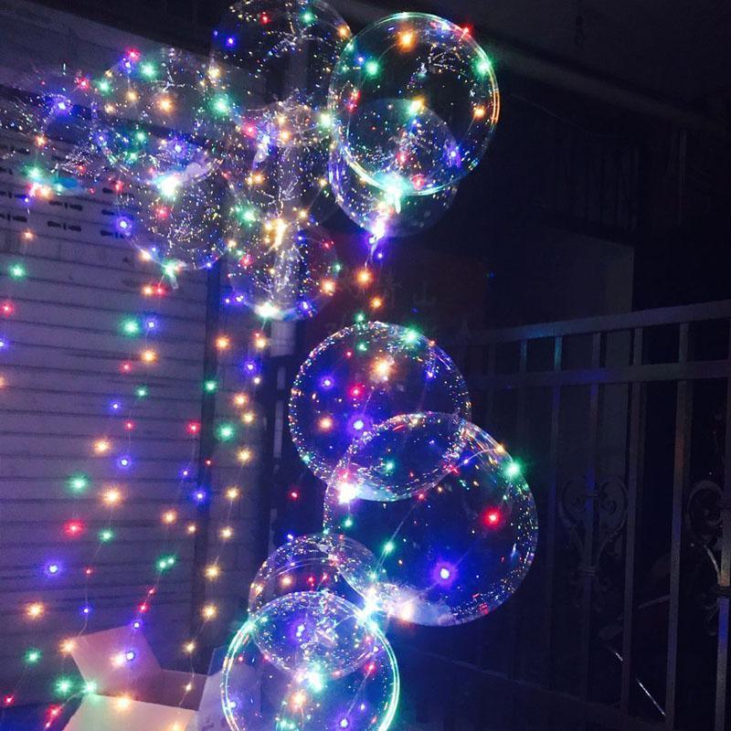 Happy Anniversary Balloons/Led Bobo Balloons Home Party Decorations - Decotree.co Online Shop
