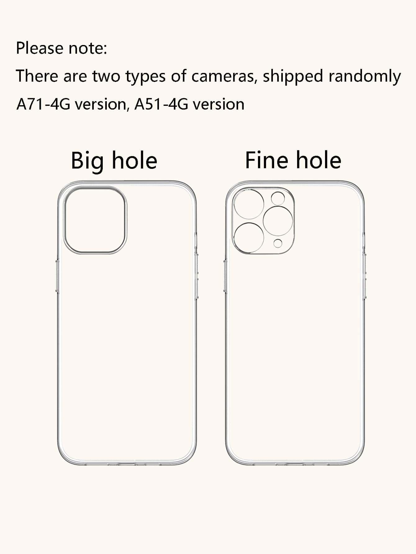 Heart Pattern Clear Phone Case With Stand-Out Phone Grip - Decotree.co Online Shop