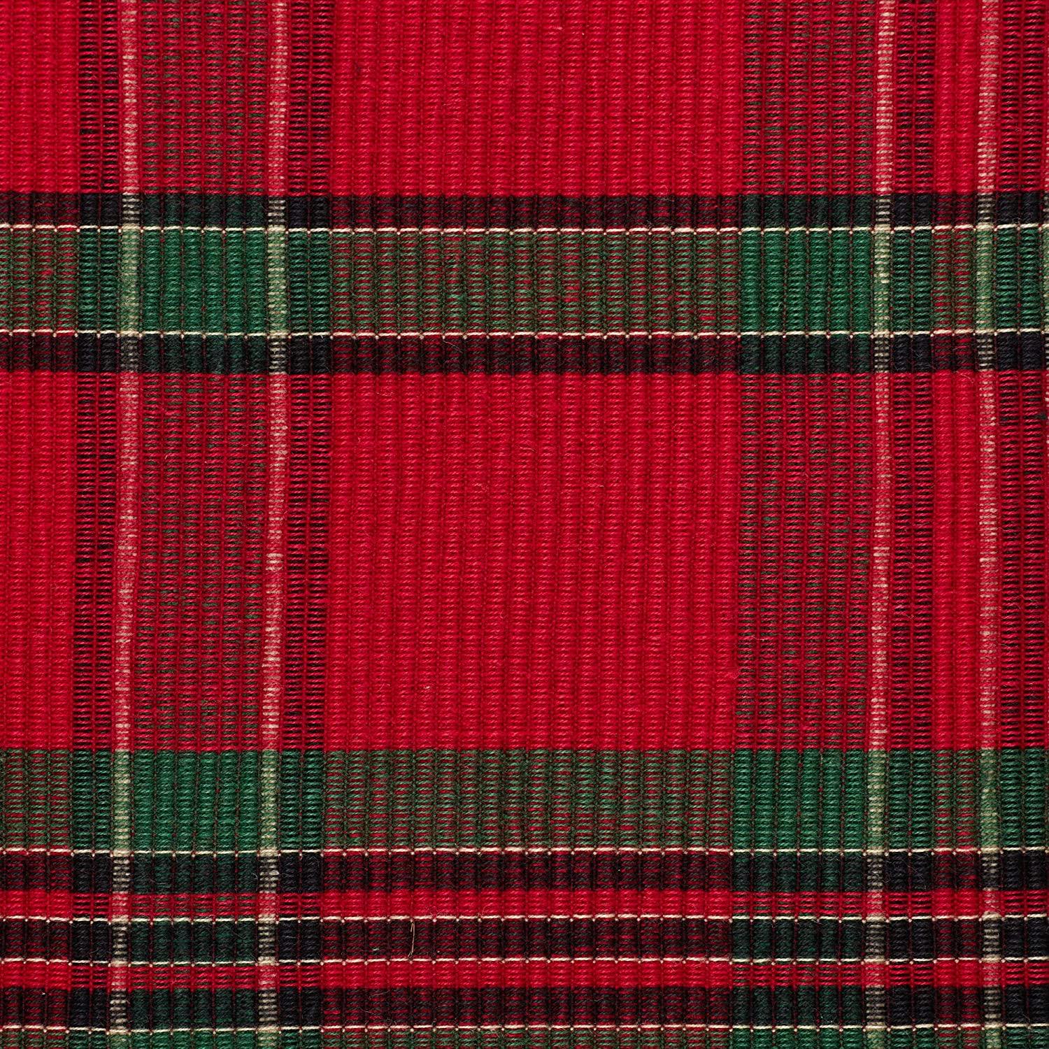 Holiday Collection, Christmas Plaid, Placemat Set, Xmas Plaid - Decotree.co Online Shop