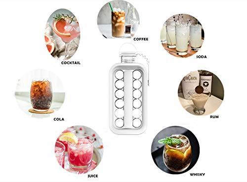 Ice Cube Trays 2 in 1 Portable Ice Ball Maker - Decotree.co Online Shop
