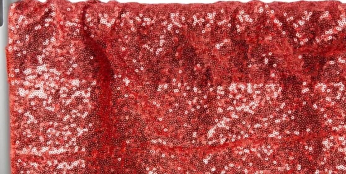 Sequin Drapes for photo backdrop Christmas, New Year, Winter weddings - Decotree.co Online Shop
