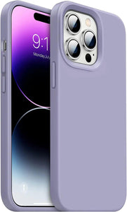 iPhone 14 Pro Max Silicone Case, [Military Grade Drop Protection] Anti-Scratch Microfiber Lining - Decotree.co Online Shop