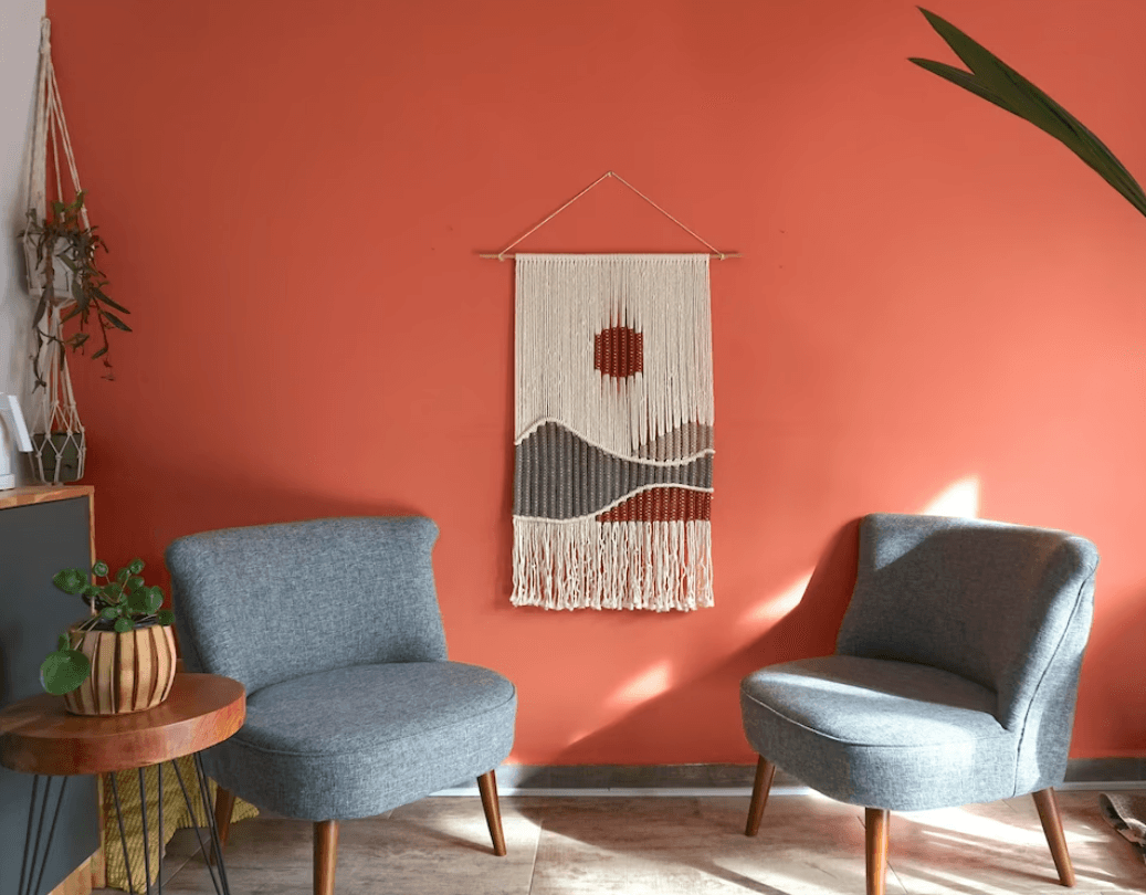 Landscape Woven Wall Hanging | Boho Home Decor | Bohemian Decoration - Decotree.co Online Shop