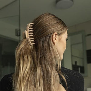Large Claw Clips For Thick Hair âââ€?Large Hair Clip For Thick Hair, Neutral Hair Clips 4 Pack - Decotree.co Online Shop
