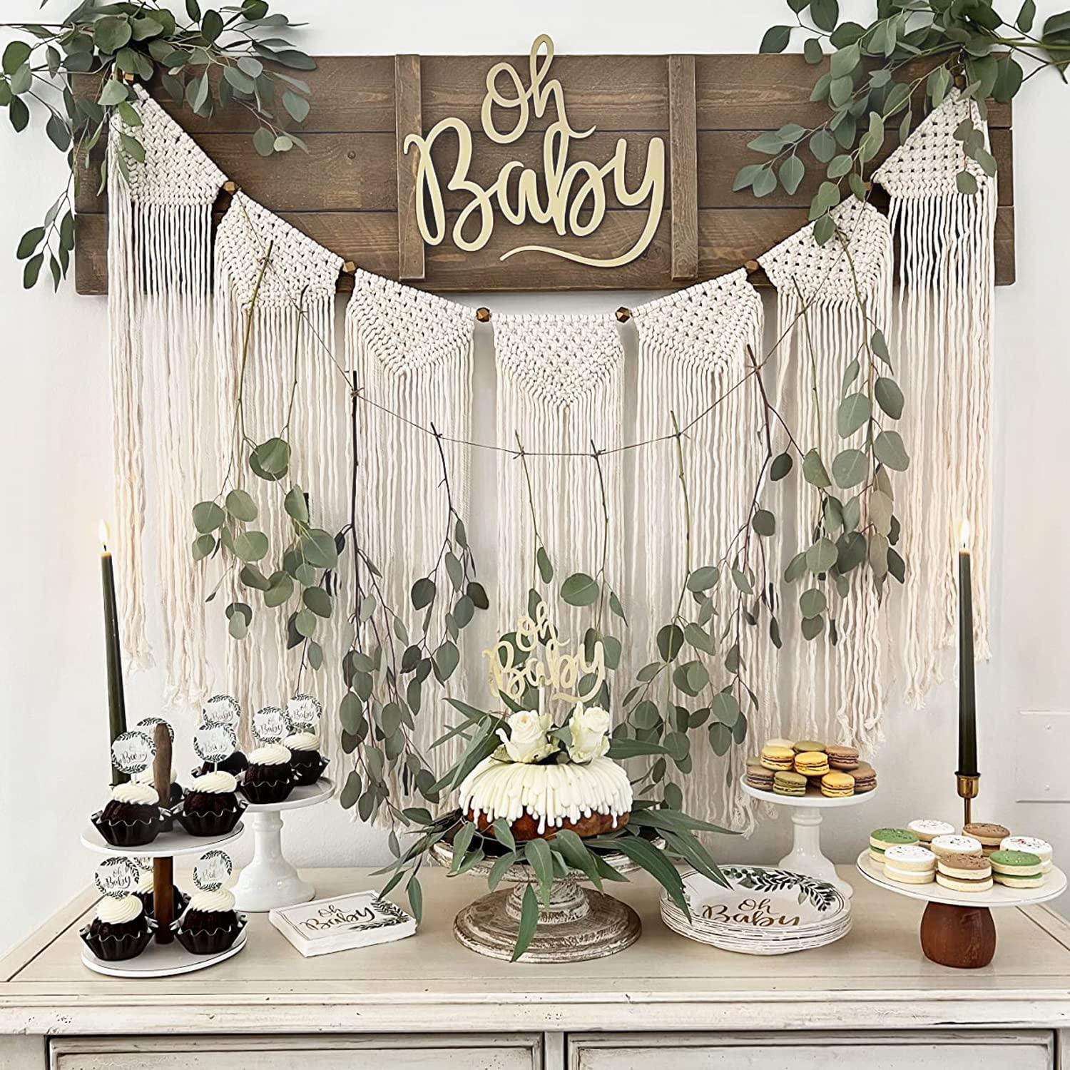 Large Macrame Wall Hanging Boho Tapestry Curtain Fringe - Decotree.co Online Shop