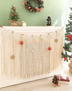 Large Macrame Wall Hanging Boho Tapestry Curtain Fringe - Decotree.co Online Shop