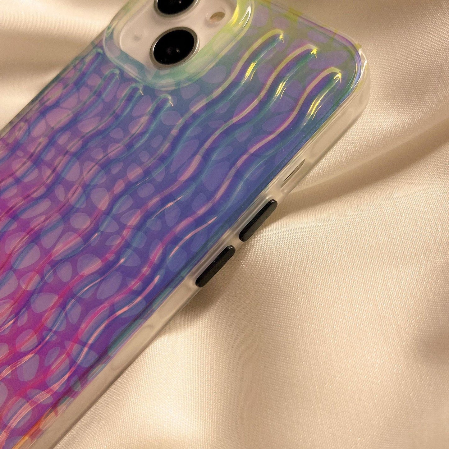 Laser Gradient Rainbow 14 Case Holographic iPhone 14 Pro Max 13 Pro Max case 13 12 Pro iPhone 11 - Decotree.co Online Shop
