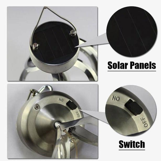 LED Color Changing Solar Revolving Wind Chimes âââ€?Add a Colorful Wind Chime to Your Place - Decotree.co Online Shop