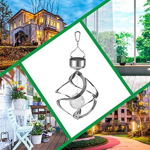 LED Color Changing Solar Revolving Wind Chimes âââ€?Add a Colorful Wind Chime to Your Place - Decotree.co Online Shop