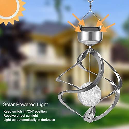 LED Color Changing Solar Revolving Wind Chimes âââ€?Add a Colorful Wind Chime to Your Place - Decotree.co Online Shop