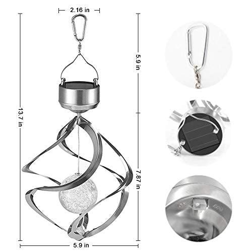 LED Color Changing Solar Revolving Wind Chimes âââ€?Add a Colorful Wind Chime to Your Place - Decotree.co Online Shop