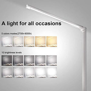 LED Desk Lamp, Eye-Caring Table Lamps, Natural Light Protects Eyes, 5 Modes, 10 Brightness Levels, Touch Control - Decotree.co Online Shop
