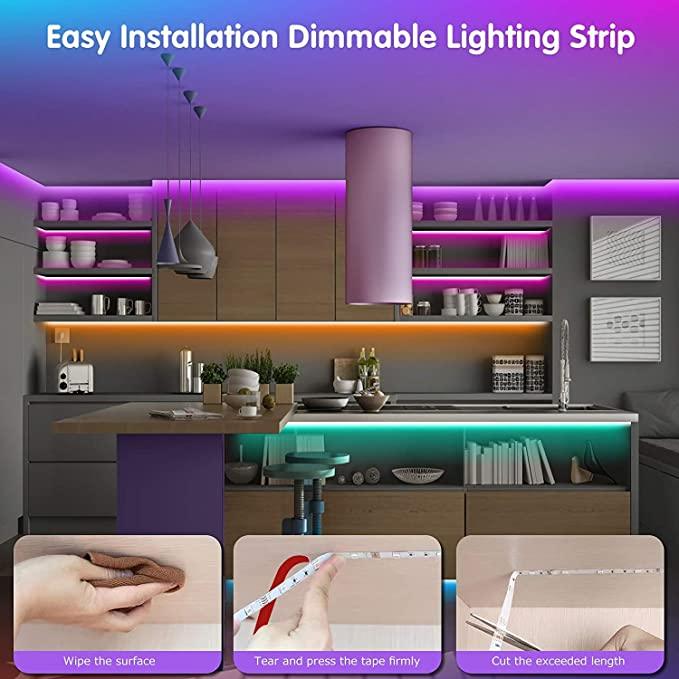 Led Strip Lights DIY Light Strip 24-key Controller Blister Kit - Decotree.co Online Shop