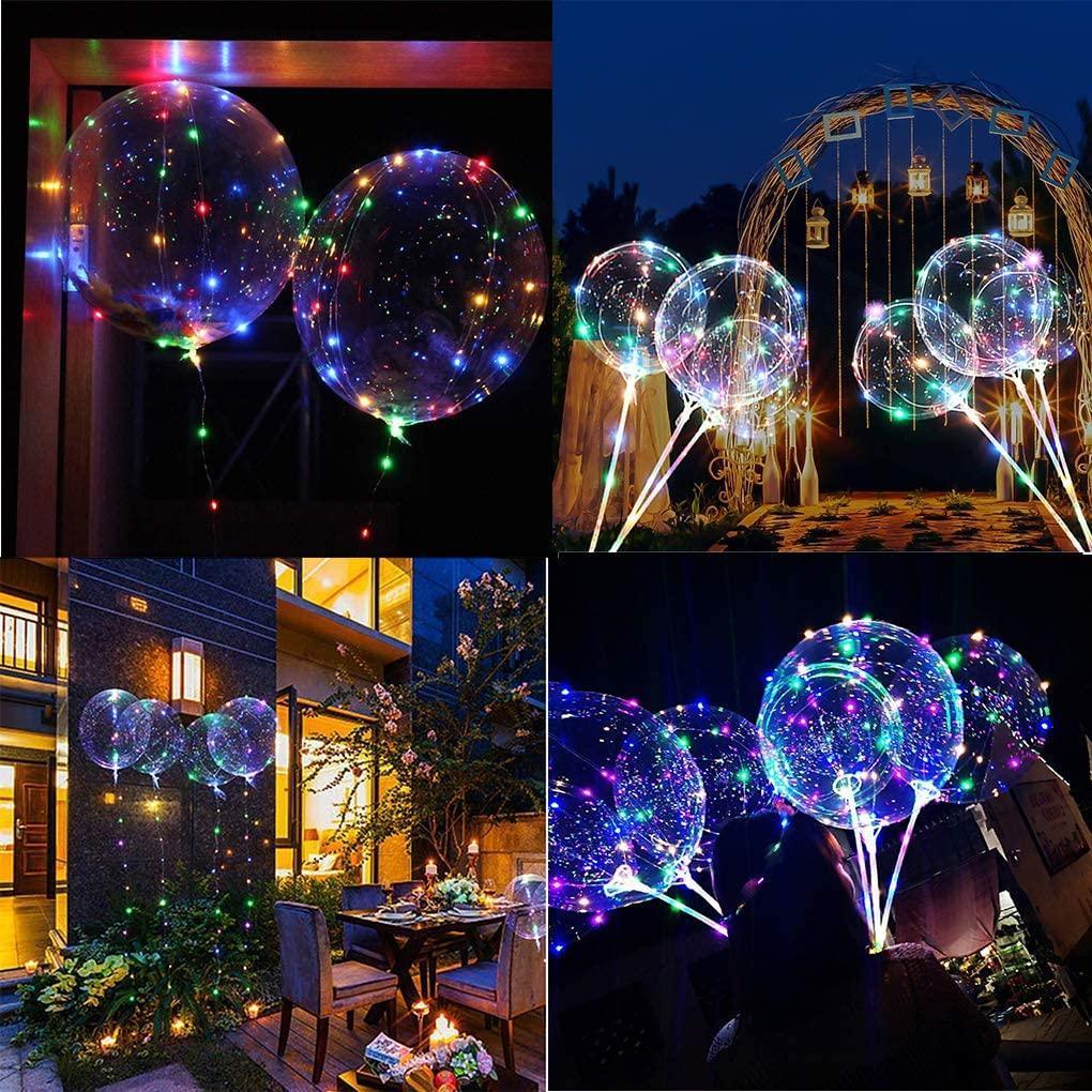Reusable Pink Led Balloons Home Party Decor - Decotree.co Online Shop