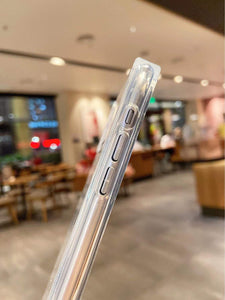 Letter Graphic Clear Phone Case - Decotree.co Online Shop