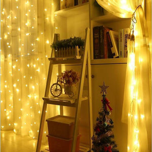 LIGHTING Window Curtain String Lights for Wedding Decorations - Decotree.co Online Shop