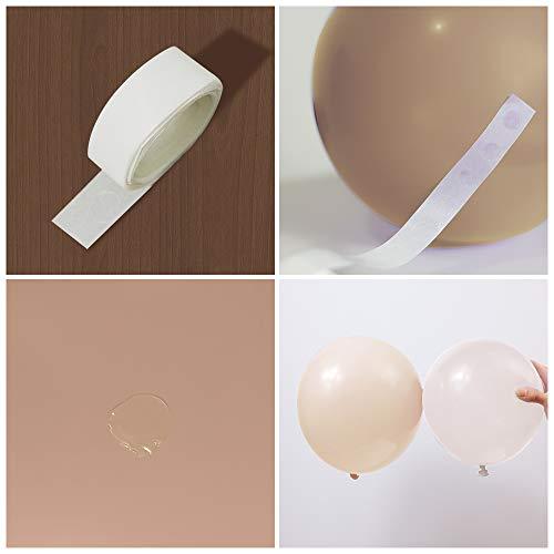 Macaron Pink Balloon Kit 134PCS 18In 12In 5In Macaron Orange Metallic Rose Gold Balloon Arch Garland - Decotree.co Online Shop