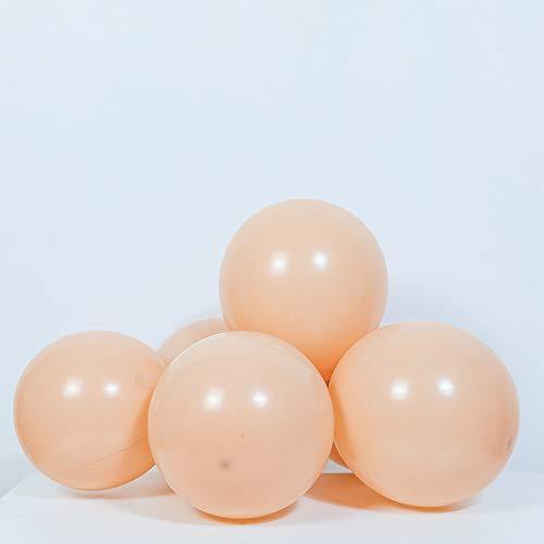 Macaron Pink Balloon Kit 134PCS 18In 12In 5In Macaron Orange Metallic Rose Gold Balloon Arch Garland - Decotree.co Online Shop