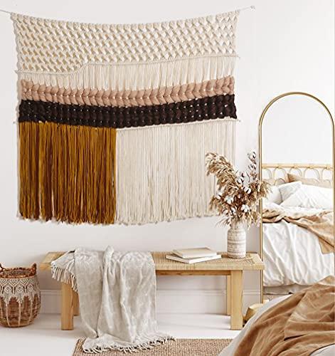 Macrame Wall Hanging Handmade Woven Large Colorful Macrame Wall Art - Decotree.co Online Shop