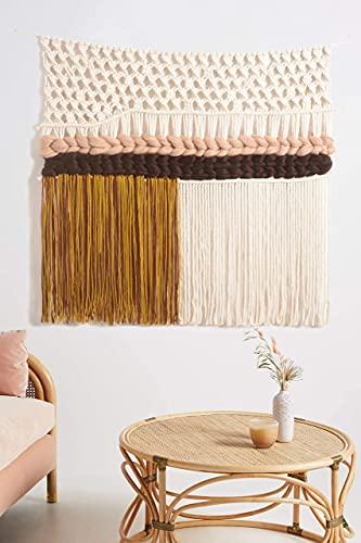 Macrame Wall Hanging Handmade Woven Large Colorful Macrame Wall Art - Decotree.co Online Shop