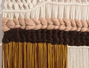 Macrame Wall Hanging Handmade Woven Large Colorful Macrame Wall Art - Decotree.co Online Shop