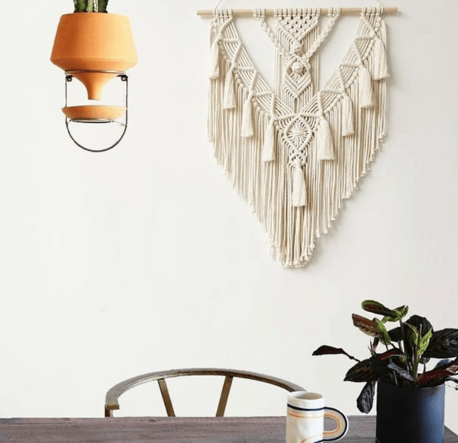 Macrame Wall Hanging Multi-Tassel Handmade boho wall decor for Room Decoration - Decotree.co Online Shop