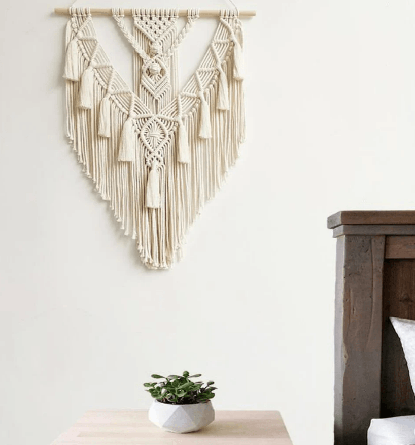 Macrame Wall Hanging Multi-Tassel Handmade boho wall decor for Room Decoration - Decotree.co Online Shop