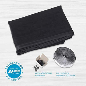 Magnetic Screen Door - Self Sealing, Heavy Duty, Hands Free Mesh Partition Keeps Bugs Out - Decotree.co Online Shop