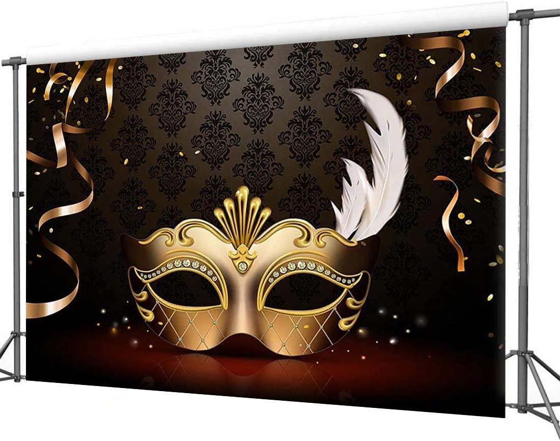 Background Panel Mask Mardi Gras Mask Backdrop Carnival Photography Backdrop Masquerade Phot ...