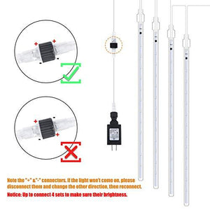 Meteor Shower Lights Outdoor, Waterproof Meteor Christmas Lights - Decotree.co Online Shop