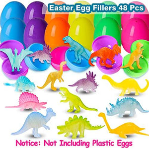 Mini Dinosaurs Toys 48PCS Glow In Dark Dino Figures Dinosaur Party Favors Supplies - Decotree.co Online Shop