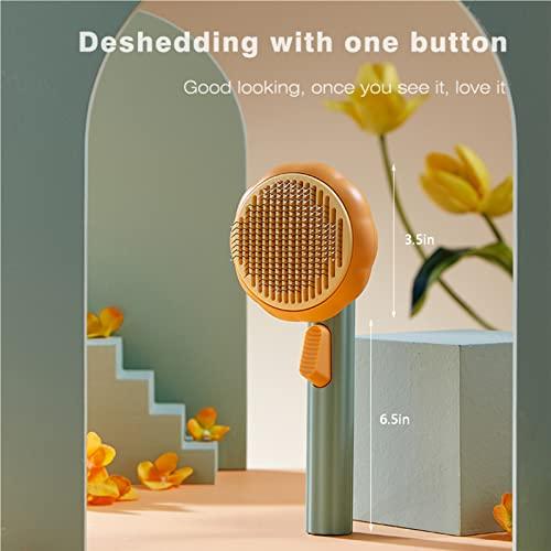 Pet Pumpkin Brush for Cats Dogs, Pet Hair Brush for Shedding and Grooming - Decotree.co Online Shop