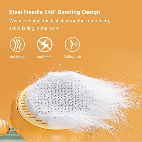 Pet Pumpkin Brush for Cats Dogs, Pet Hair Brush for Shedding and Grooming - Decotree.co Online Shop