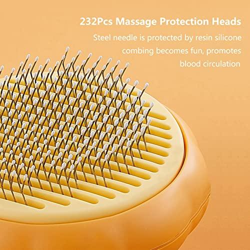 Pet Pumpkin Brush for Cats Dogs, Pet Hair Brush for Shedding and Grooming - Decotree.co Online Shop