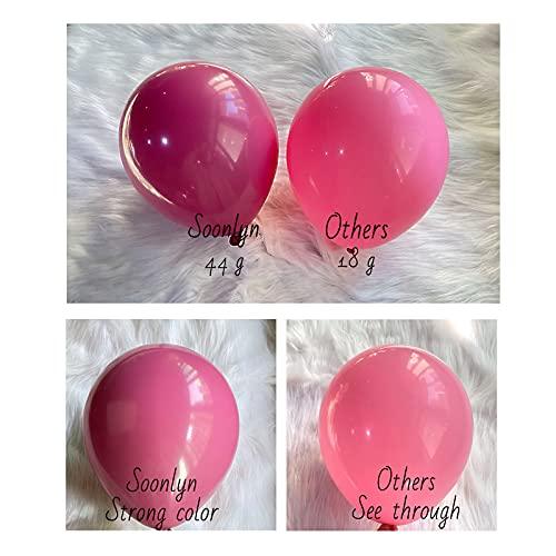 Pink Balloons Garland 135 Pcs 18 In 12 In 5 In, Dust Rose Gold Metallic Confetti Latex Balloons Arch Kit for Party Decorations - Decotree.co Online Shop
