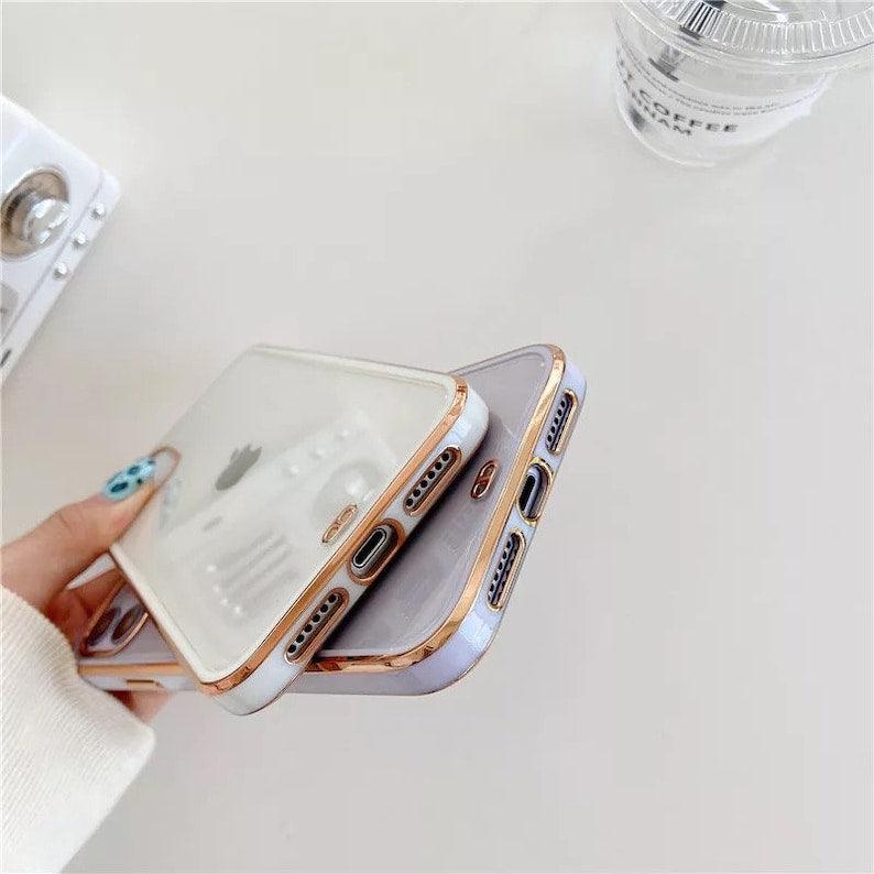 Pretty Electroplate iPhone 13 12 11 Pro Max case iPhone 13 12 mini case iPhone XR case iPhone XS Max Case iPhone 7 8 Plus - Decotree.co Online Shop