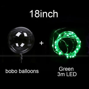 Reusable Led Bobo Balloon Bouquet Party Decorations - Decotree.co Online Shop