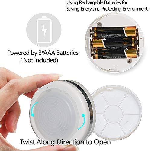 Puck Lights with Remote, Wireless Led Puck Lights Battery Operated, Led Puck Lights with Remote Control, Led Under Cabinet Lighting - Decotree.co Online Shop