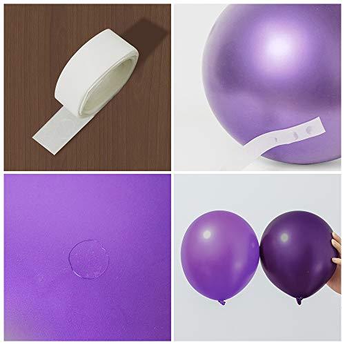 Purple Balloon Kit 136PCS 18In 12In 5In Purple Macaron Purple Metallic Purple Balloon Arch Garland - Decotree.co Online Shop