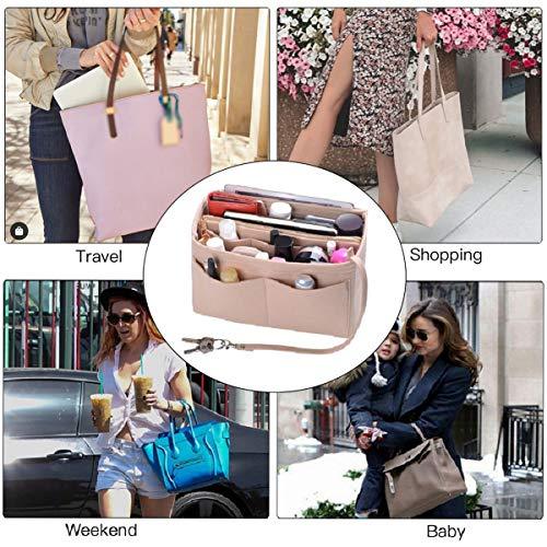 Purse Organizer, Bag Organizer with Metal Zipper - Decotree.co Online Shop