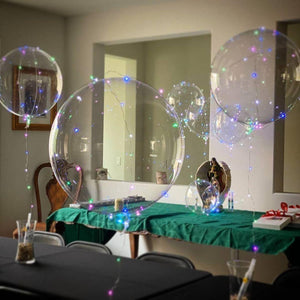 Reusable Led Bobo Balloon Flower Bouquet Ideas - Decotree.co Online Shop