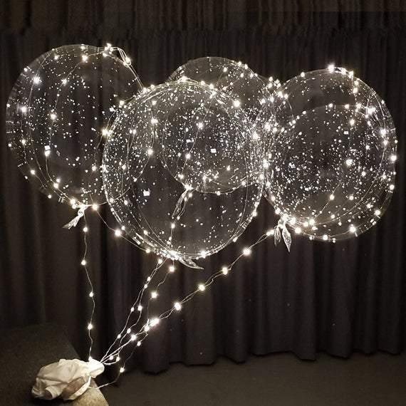 Reusable Led Bobo Balloon Party Decorations - Decotree.co Online Shop