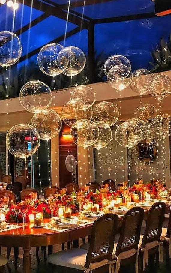 Reusable Led Color Balloon Decoration Ideas - Decotree.co Online Shop