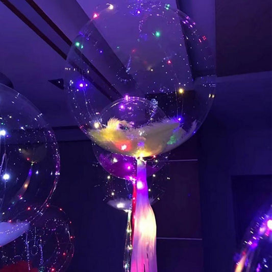 Reusable Led Happy Birthday Balloons Party Decorations - Decotree.co Online Shop