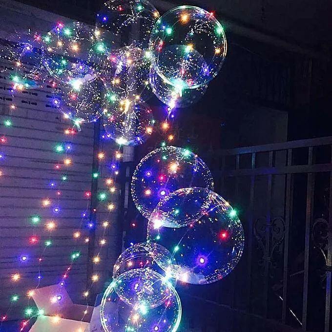Reusable Led Helium Balloons Home Party Decor - Decotree.co Online Shop