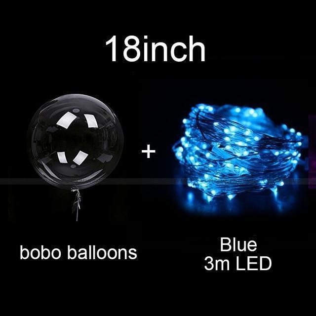 Reusable Led Red Balloons - Decotree.co Online Shop