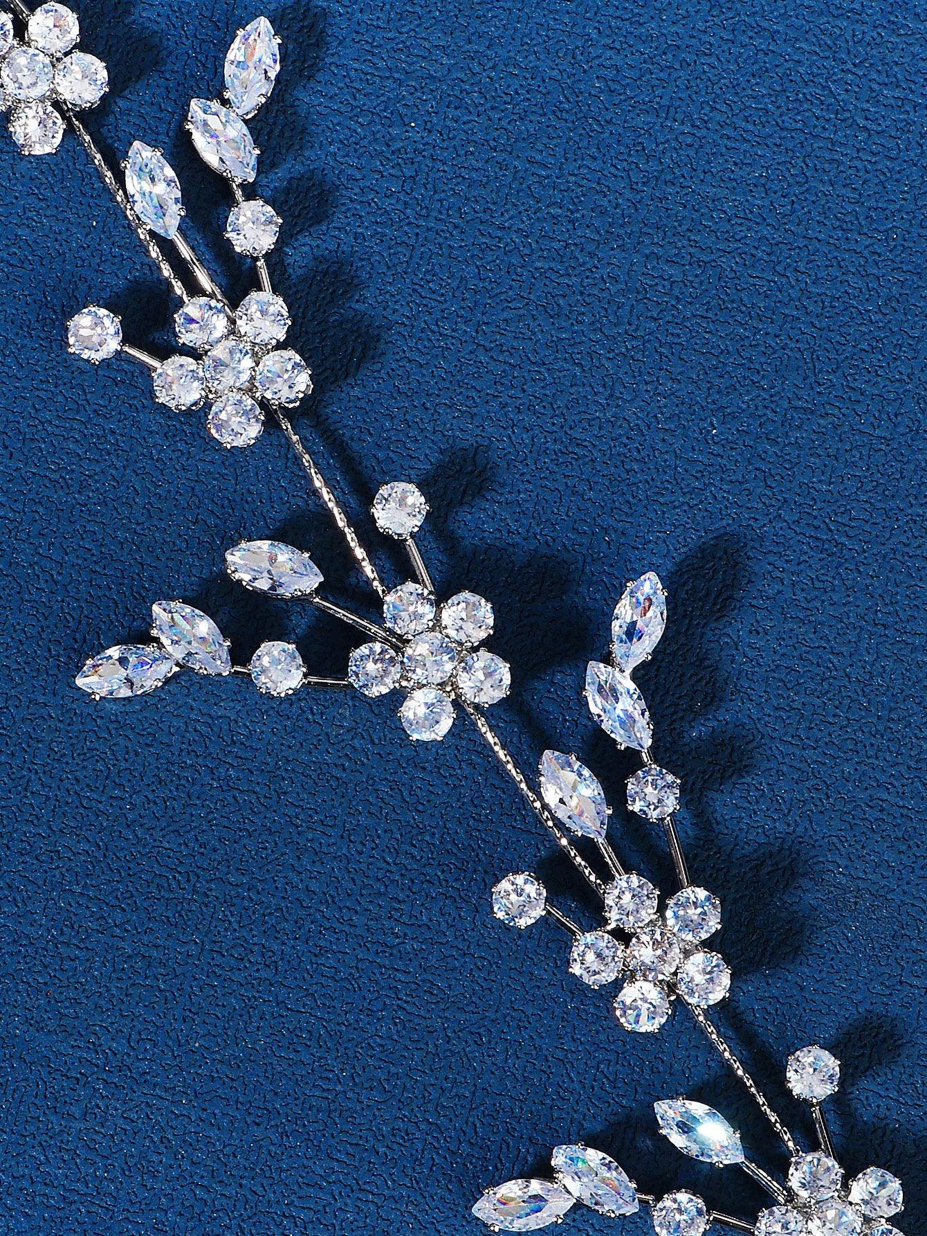 Rhinestone Decor Bridal Hair Band - Decotree.co Online Shop
