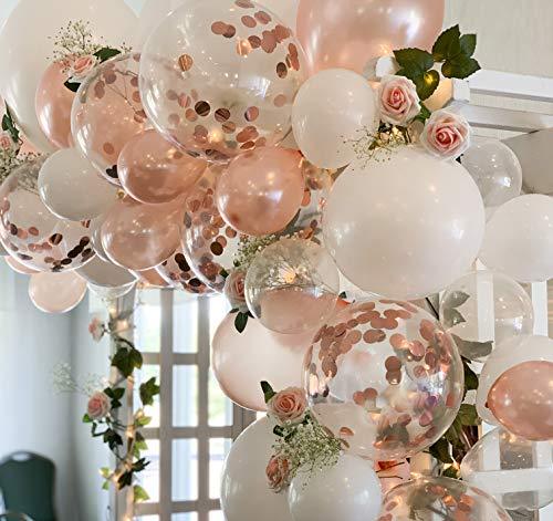 Rose Gold Balloon Arch Kit | Balloon Garland Kit | Boho Bridal and Baby Showers, Weddings, Birthdays, Bachelorette - Decotree.co Online Shop