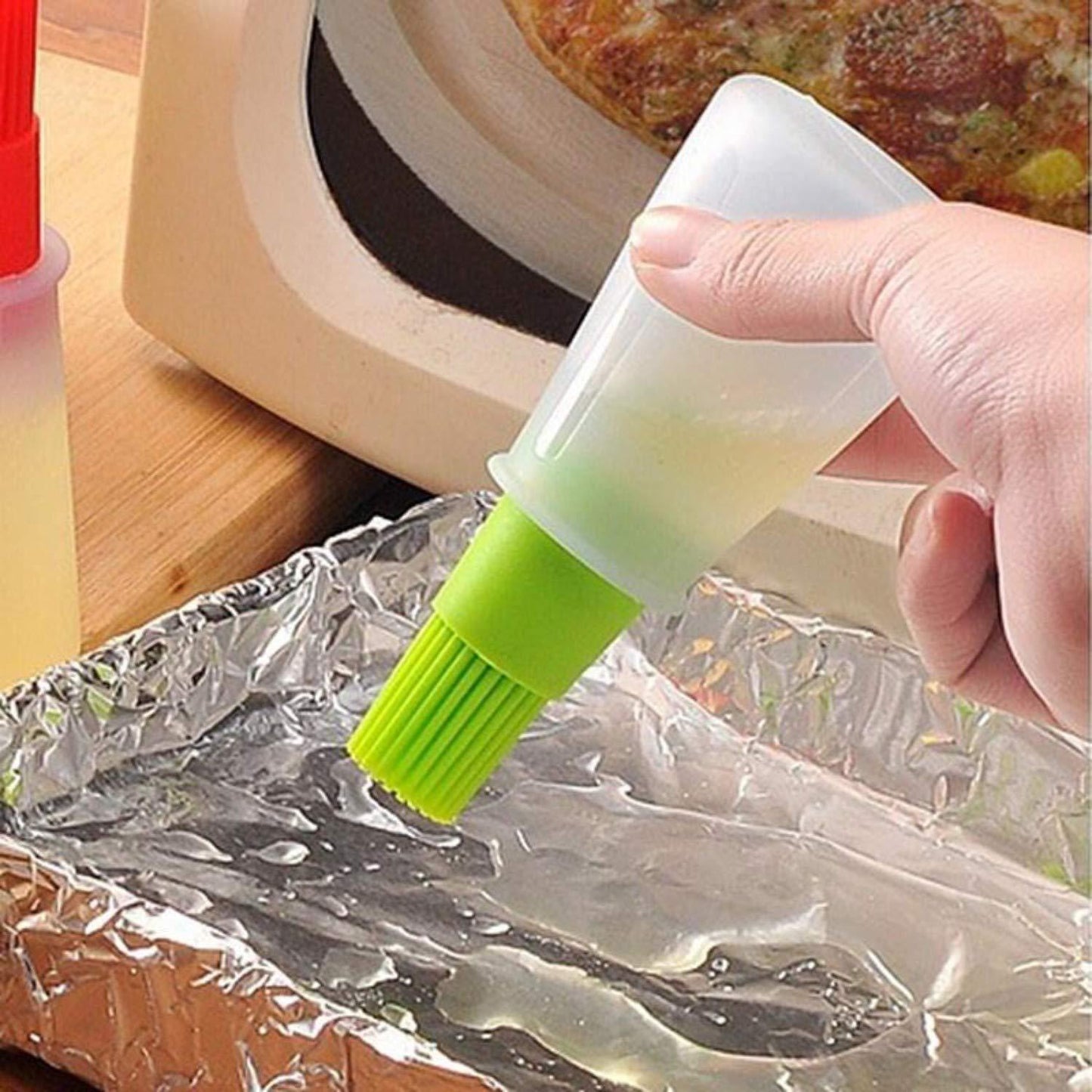 Silicone Cooking Oil Brush Bottle - Decotree.co Online Shop
